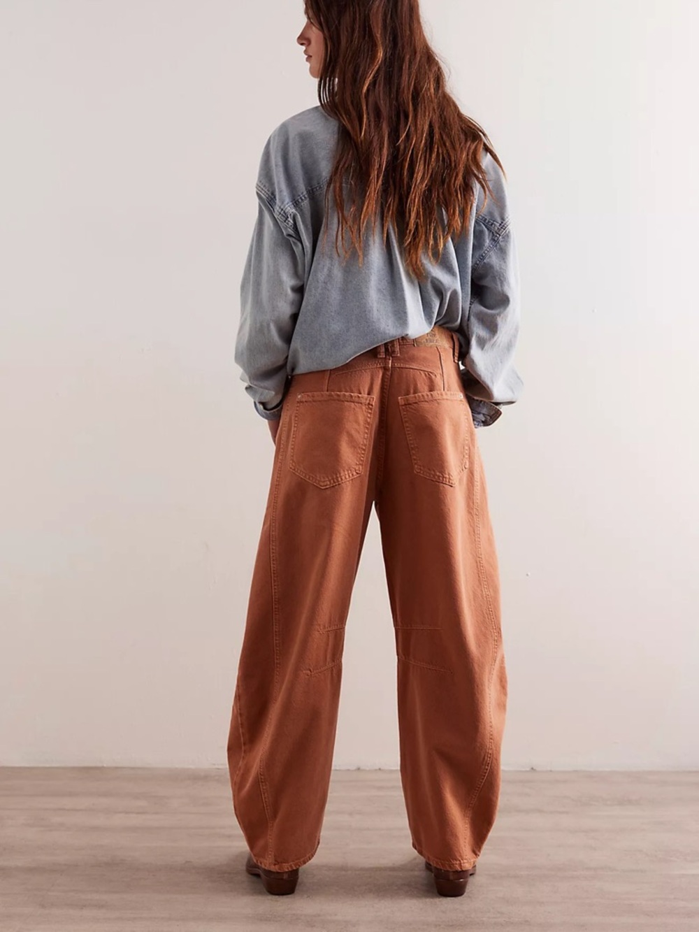 We The Free Good Luck Mid-Rise Barrel Jeans - Picture 2 of 4